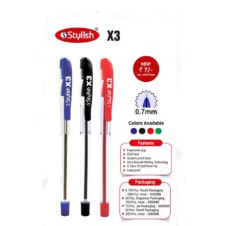 Stylish X3 Pen (5 pcs)