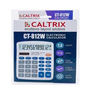 CALTRIX 812W Electronic Calculator