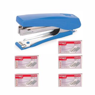 Kangaroo Stapler Machine HD-10D with Stapler Pin 5 Boxes