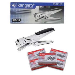 Kangaroo Stapler Machine HP-10 with No.10 Stapler Pin 5 Boxes
